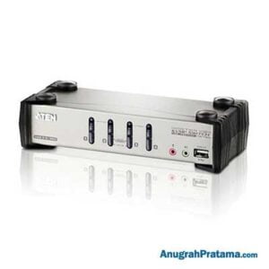 ATEN 4-Port PS/2-USB VGA/Audio KVMP Switch with OSD (CS1734B)