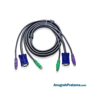 ATEN 5M PS/2 Slim KVM Cable (2L-5005P/C)