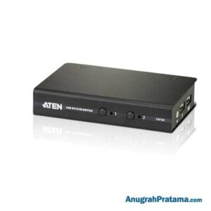 ATEN 2-Port USB DVI/Audio Slim KVM Switch (CS72D)
