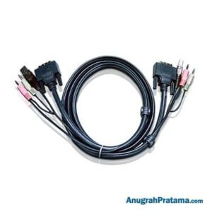 ATEN 3M USB DVI-D Single Link KVM Cable (2L-7D03U)