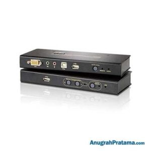 ATEN USB VGA/Audio Cat 5 KVM Extender with USB Flash Storage (1024 x 768@250m) (CE800B-AT-G)