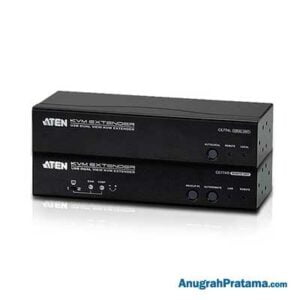 ATEN USB VGA Dual View Cat 5 KVM Extender (1600 x 1200@150m) (CE774-AT-G)