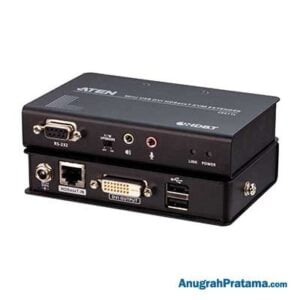 ATEN Mini USB DVI HDBaseT KVM Extender (1920 x 1200@100m) (CE611-AT-G)