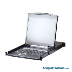 ATEN 16-Port PS/2-USB VGA 19 in Single Rail LCD KVM Switch (CL5716iN-ATA-AG)