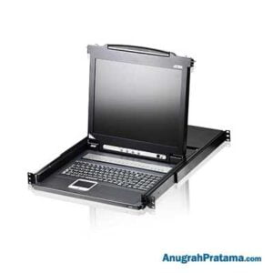 ATEN 8-Port 17 in Single Rail LCD KVM (CL1008M-ATA-AG)