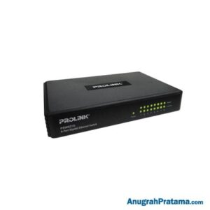 PROLINK PSW821G 8-Port 10/100/1000Mbps Gigabit Ethernet Unamanaged Switch