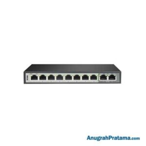 D-LINK DGS-F1010P-E 10-Port 10/100/1000 Switch with 8 PoE Ports and 2 Uplink Ports