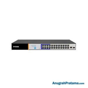 D-LINK DES-F1025P-E 24-Port Fast Ethernet PoE Switch with 1 Gigabit Combo Uplink Port