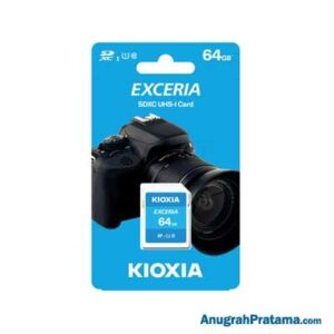 KIOXIA Exceria CL10 U1 R100 SD Memory Card 64GB