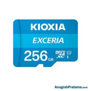 KIOXIA Micro SD Exceria CL10 U1 R100 with adapter 256GB