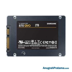 SAMSUNG 870 QVO 2TB 2.5 Inch SATA III SSD
