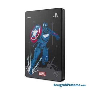 SEAGATE Game Drive 2TB for PS4 Marvels AvengersLimited Edition - Captain America