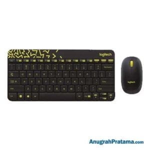LOGITECH MK240 Nano Wireless Combo Keyboard & Mouse - Black