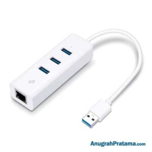 TP-LINK UE330 USB 3.0 3-Port Hub & Gigabit Ethernet Adapter 2 in 1 USB Adapter
