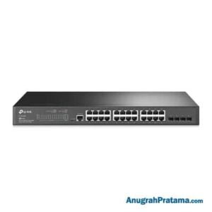 TP-LINK TL-SG3428 JetStream 24-Port Gigabit L2 Managed Switch with 4 SFP Slots