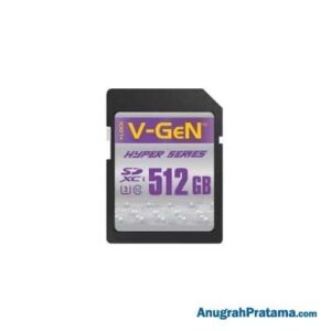 V-GEN SD Card XC 3.0 HYPER 512GB