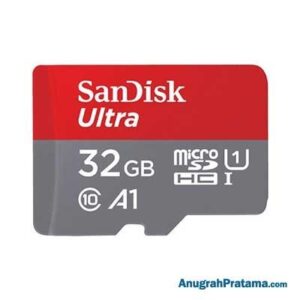 SANDISK Ultra 32GB Class 10 microSDHC UHS-1 Card 120MB/s Memory [SDSQUA4-032G-GN6MN]