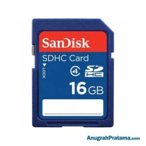 SANDISK 16GB Class 4 SDHC Memory [SDSDB-016G-B35]
