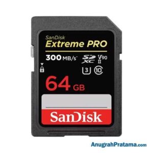 SANDISK Extreme Pro 64GB Class 10 SDXC UHS-II Card 300MB/s Memory [SDSDXDK-064G-GN4IN]