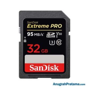 SANDISK Extreme Pro 32GB Class 10 SDHC UHS-I Card 95MB/s Memory [SDSDXXG-032G-GN4IN]