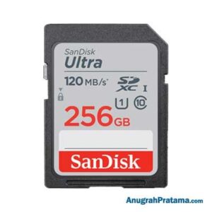 SANDISK Ultra 256GB Class 10 SDXC UHS-I Card 120MB/s Memory [SDSDUN4-256G-GN6IN]