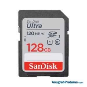 SANDISK Ultra 128GB Class 10 SDXC UHS-I Card 120MB/s Memory [SDSDUN4-128G-GN6IN]