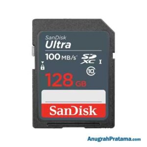 SANDISK Ultra 128GB Class 10 SDXC UHS-I Card 100MB/s Memory [SDSDUNR-128G-GN3IN]