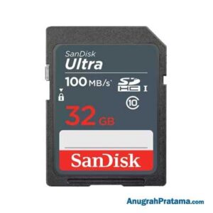 SANDISK Ultra 32GB Class 10 SDHC UHS-I Card 100MB/s Memory [SDSDUNR-032G-GN3IN]