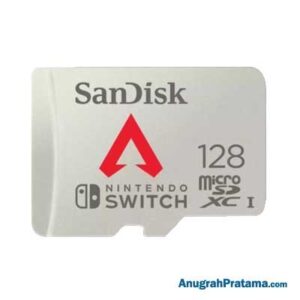 SANDISK 128GB microSDXC UHS-I Card 100MB/s Memory For Nintendo Switch [SDSQXAO-128G-GN3ZY]