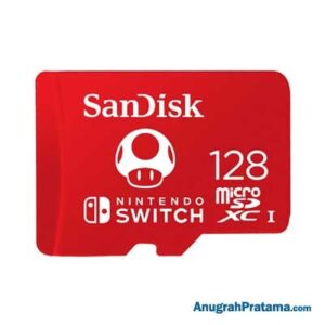 SANDISK 128GB microSDXC UHS-I Card 100MB/s Memory For Nintendo Switch [SDSQXAO-128G-GNCZN]