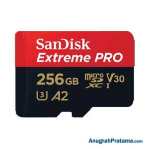 SANDISK Extreme PRO 256GB microSDXC UHS-I Card 100MB/s Memory with Adapter [SDSQXCZ-256G-GN6MA]