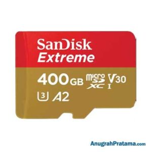 SANDISK Extreme 400GB Class 10 microSDXC UHS-I Card 160MB/s Memory [SDSQXA1-400G-GN6MN]