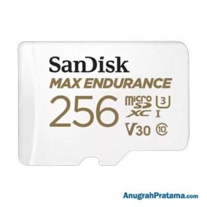 SANDISK Max Endurance 256GB Class 10 microSDXC UHS-I Card 100MB/s Memory With Adapter [SDSQQVR-256G-GN6IA]