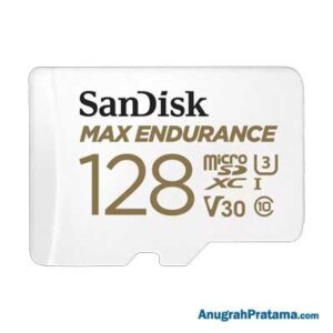 SANDISK Max Endurance 128GB Class 10 microSDXC UHS-I Card 100MB/s Memory With Adapter [SDSQQVR-128G-GN6IA]