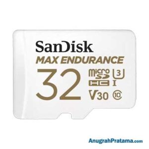 SANDISK Max Endurance 32GB Class 10 microSDHC UHS-I Card 100MB/s Memory With Adapter [SDSQQVR-032G-GN6IA]