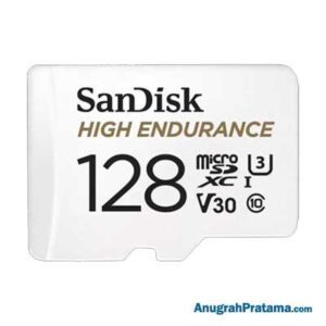 SANDISK High Endurance 128GB Class 10 microSDHC UHS-I Card 100MB/s Memory With Adapter [SDSQQNR-128G-GN6IA]