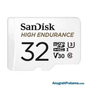 SANDISK High Endurance 32GB Class 10 microSDHC UHS-I Card 100MB/s Memory With Adapter [SDSQQNR-032G-GN6IA]