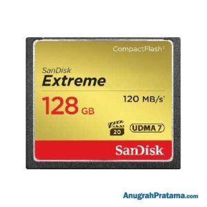 SANDISK Extreme 128GB Compact Flash Card 120MB/s Memory [SDCFXSB-128G-G46]