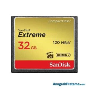 SANDISK Extreme 32GB Compact Flash Card 120MB/s Memory [SDCFXSB-032G-G46]