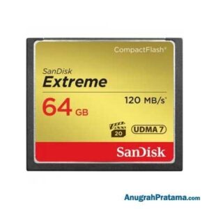SANDISK Extreme 64GB Compact Flash Card 120MB/s Memory [SDCFXSB-064G-G46]