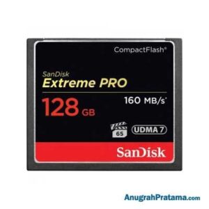 SANDISK Extreme Pro 128GB Compact Flash Card 160MB/s Memory [SDCFXPS-128G-X46]