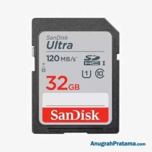 SANDISK Ultra 32GB Class 10 SDHC UHS-I Card 120MB/s Memory [SDSDUN4-032G-GN6IN]