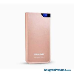 PROLINK PPB1001 Energiepak Halcyon 10.000mAh QC3.0 Power Bank - Rose Gold