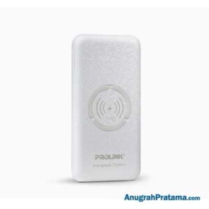 PROLINK PPB1005 Energiepak Mastery 10.000mAh QC3.0 Wireless Power Bank - White
