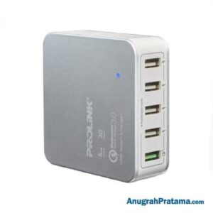 PROLINK PDC53001 5-Port USB Charger 30W - White