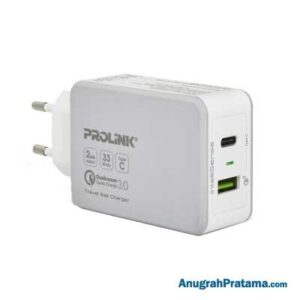 PROLINK PTC23301 2-Port Travel Wall Charger 33W