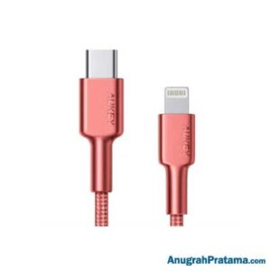 AUKEY Kabel Charger USB-C CB-CL1 - Red