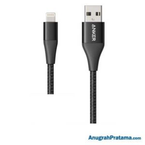 ANKER A8452 Kabel Charger PowerLine + II 3ft Lightning - Black