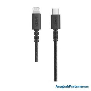ANKER A8617 Kabel Charger PowerLine Select+ USB-C to Lightning 3ft - Black