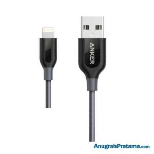 ANKER A8121 Kabel Charger PowerLine+ Lightning Mfi Certified 3ft/0.9m - Black